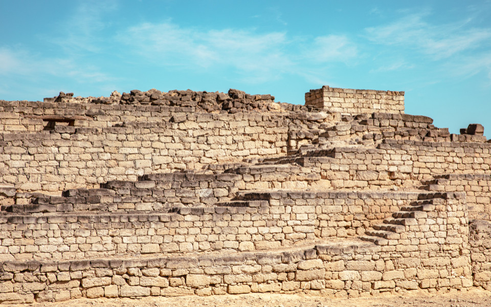 Eine der beliebtesten Sehensw&uuml;rdigkeiten in Salalah: Ruinen im Arch&auml;ologischen Park Al-Baleed