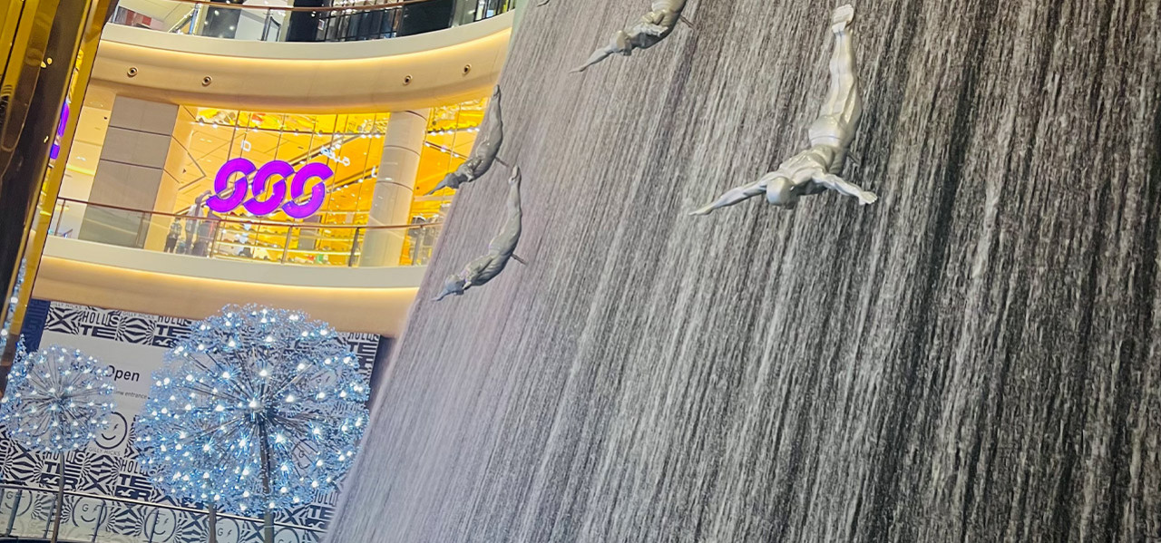 Dekoration der Dubai Mall w&auml;hrend des Ramadan